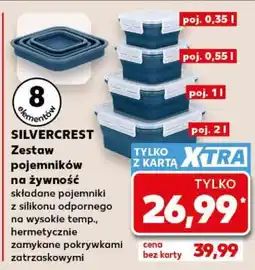 Kaufland SILVERCREST Zestaw pojemników na żywność oferta
