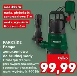 Kaufland PARKSIDE Pompa zanurzeniowa do brudnej wody oferta