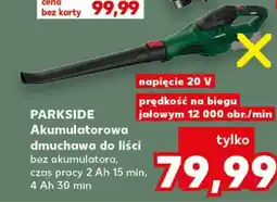 Kaufland PARKSIDE Akumulatorowa dmuchawa do liści oferta