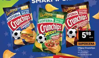 Delikatesy Centrum Chipsy CRUNCHIPS oferta