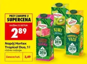 Biedronka Napój Hortex Tropical Duo, 1l oferta
