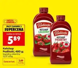 Biedronka Ketchup Pudliszki, 480 g oferta