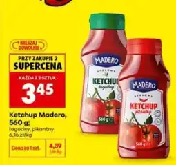 Biedronka Ketchup Madero, 560 g oferta