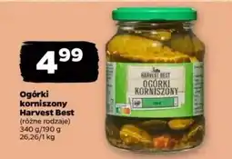 Netto Ogórki korniszone Harvest Best oferta