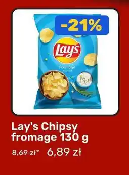 Biedronka Lay's Chipsy fromage 130 g oferta