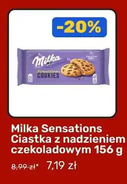 Biedronka Milka Sensations Ciastka z nadzieniem czekoladowym 156 g oferta