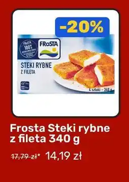 Biedronka Frosta Steki rybne z fileta 340 g oferta
