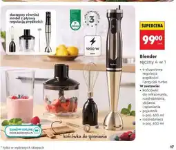 Biedronka Blender ręczny 4 w 1 oferta