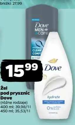 Netto Żel pod prysznic dove oferta