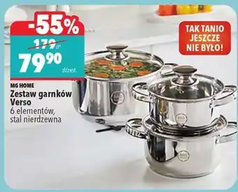 Biedronka Zestaw garnków Verso oferta