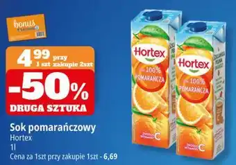 E.Leclerc Sok pomarańczowy Hortex oferta