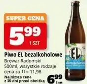 E.Leclerc Piwo EL bezalkoholowe oferta
