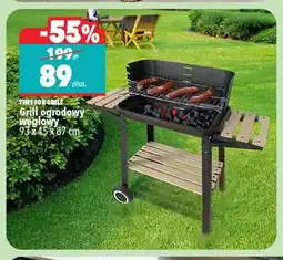 Biedronka Grill ogrodowy węglowy Time for Grille oferta