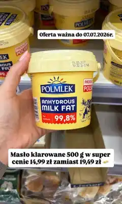 Dino Masło klarowane Polmlek oferta