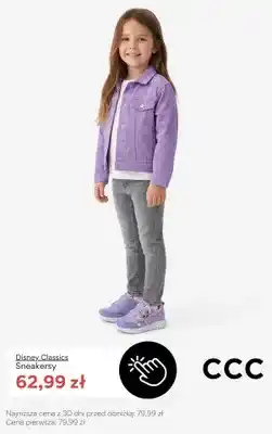 CCC Sneakersy dziecięce Disney Classics oferta
