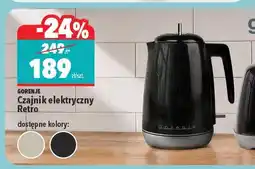 Biedronka Czajnik elektryczny Retro Gorenje oferta