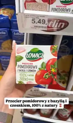 Dino Przecier pomidorowy Łowicz z bazylią i czosnkiem oferta