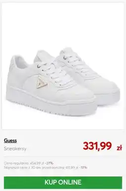 eobuwie Sneakersy Guess oferta