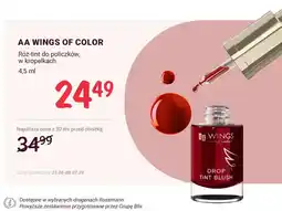 Rossmann Róż-tint do policzków w kropelkach AA Wings Of Color oferta