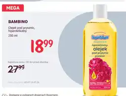 Rossmann Olejek pod prysznic Bambino Rodzina hiperdelikatny piwonia oferta