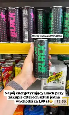 Dino Napój energetyzujący Black Mojito oferta