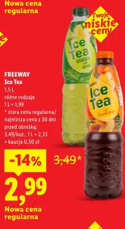 Lidl FREEWAY Ice Tea oferta