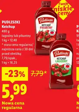 Lidl PUDLISZKI Ketchup oferta
