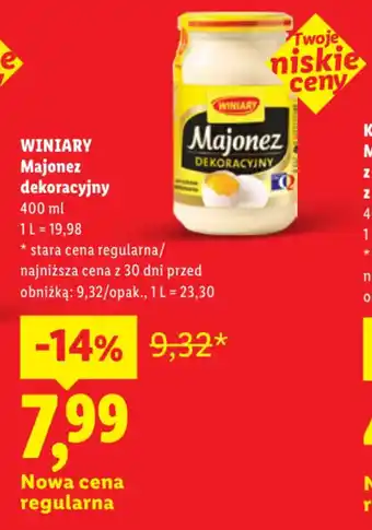 WINIARY Majonez dekoracyjny