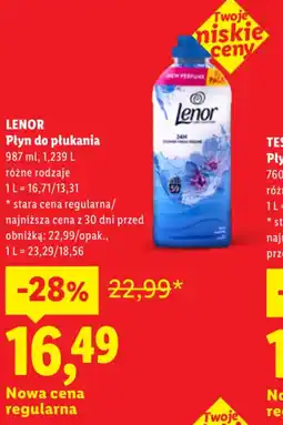 Lidl LENOR Płyn do płukania oferta