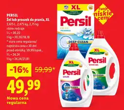 Lidl PERSIL Żel lub proszek do prania, XL oferta