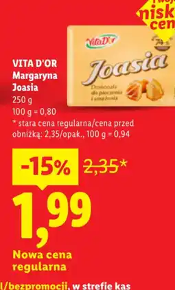 Lidl VITA D'OR Margaryna Joasia oferta
