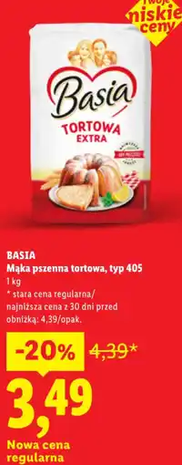 Lidl BASIA Mąka pszenna tortowa oferta
