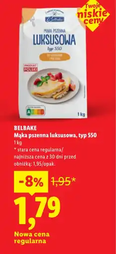 Lidl BELBAKE Mąka pszenna luksusowa oferta