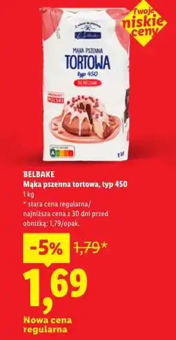 Lidl BELBAKE Mąka pszenna tortowa oferta