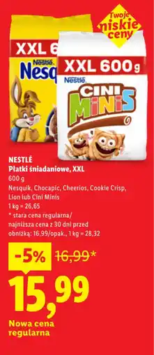 Lidl NESTLÉ Płatki śniadaniowe oferta