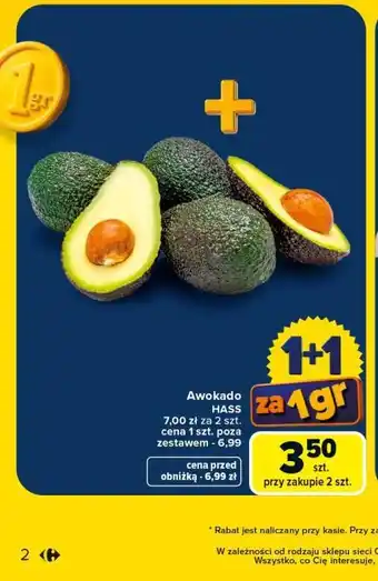 Carrefour Awokado HASS oferta