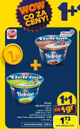 Carrefour Deser Belriso Zott oferta