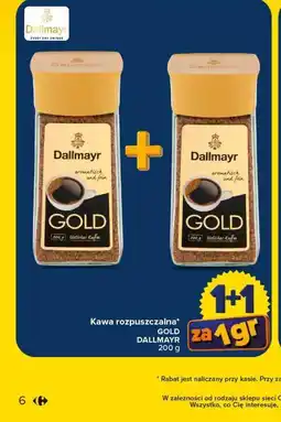 Carrefour Kawa rozpuszczalna Gold Dallmayr oferta