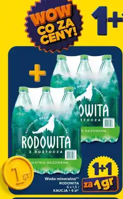 Carrefour Woda mineralna Rodowita oferta