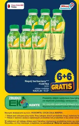 Carrefour Napój herbaciany Fuzetea oferta