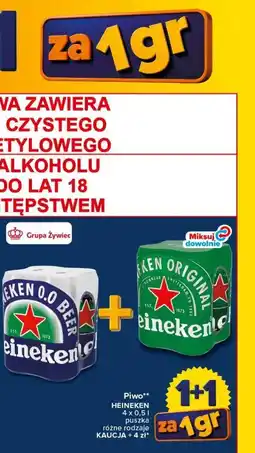 Carrefour Piwo Heineken oferta