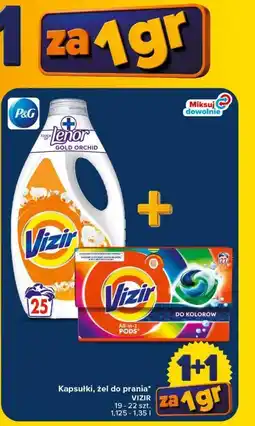 Carrefour Vizir Kapsułki, żel do prania oferta