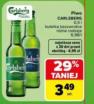 Carrefour Piwo Carlsberg oferta