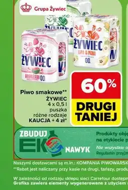 Carrefour Piwo smakowe Żywiec oferta