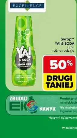 Carrefour Syrop YA! & Soda oferta