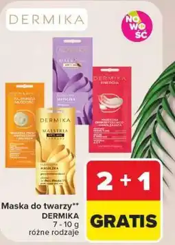 Carrefour Maska do twarzy DERMIKA oferta