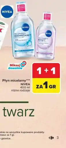 Carrefour Płyn micelarny NIVEA oferta