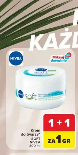 Carrefour Krem do twarzy SOFT NIVEA oferta