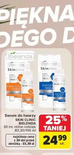 Carrefour Serum do twarzy SKIN CLINIC BIELENDA oferta
