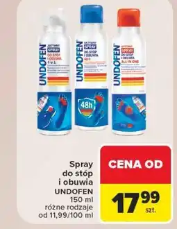 Carrefour Spray do stóp i obuwia Undofen oferta